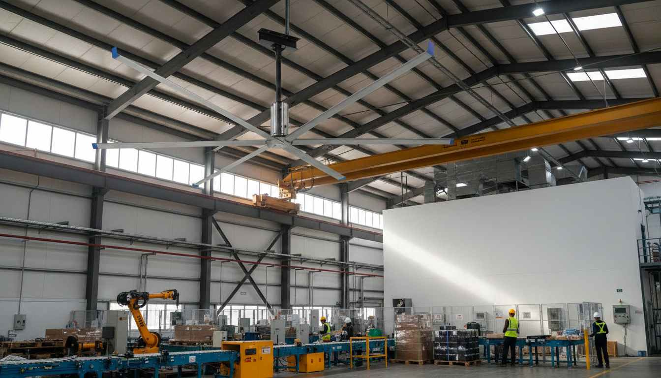 Wavecon Industrial Ventilation Systems - HVLS Fans & Exhaust